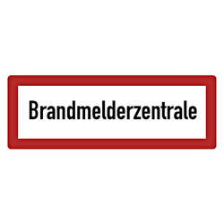 Feuerwehrzeichen Brandmelderzentrale DIN 4066