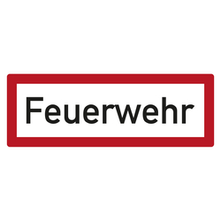 Feuerwehrzeichen Feuerwehr DIN 4066