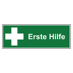 Rettungszeichen Erste Hilfe