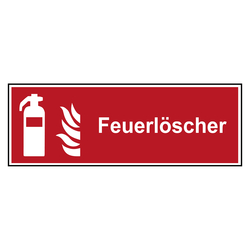 Brandschutzzeichen Feuerlöscher