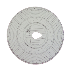 Diagrammscheiben bis 140 km/h, Pack á 100 Stück