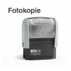 Automatikstempel mit Text "Fotokopie"
