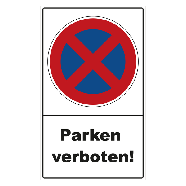 Verkehrsschilder fürs Parken und Halten - Zeichen 2024