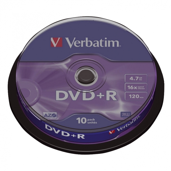 Verbatim Dvd R 4 7gb 1min 16x Sp 10 5 99