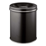 Durable Papierkorb Safe rund 15 Liter, schwarz
