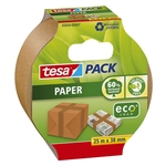 Tesa® Verpackungsklebeband tesapack®, Papier, 25 m x 38 mm, beige