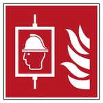 Brandschutzzeichen Feuerwehraufzug DIN EN ISO 7010 F017