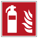 Bodenmarkierung Brandschutzzeichen Feuerlöscher