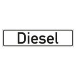 Hinweisschild "Diesel" in verschiedenen Ausführungen