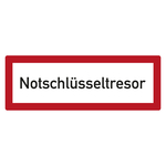 Feuerwehrzeichen Notschlüsseltresor DIN 4066