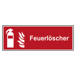 Brandschutzzeichen Feuerlöscher