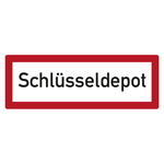 Feuerwehrzeichen Schlüsseldepot DIN 4066